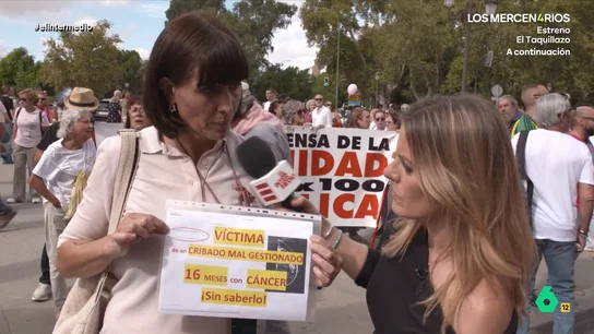 Una mujer que estuvo 16 meses con cáncer sin saberlo por el error en los cribados: "Si hubiera sido más agresivo, me hubiera ido" Una mujer que estuvo 16 meses con cáncer sin saberlo por el error en los cribados: "Si hubiera sido más agresivo, me hubiera ido"