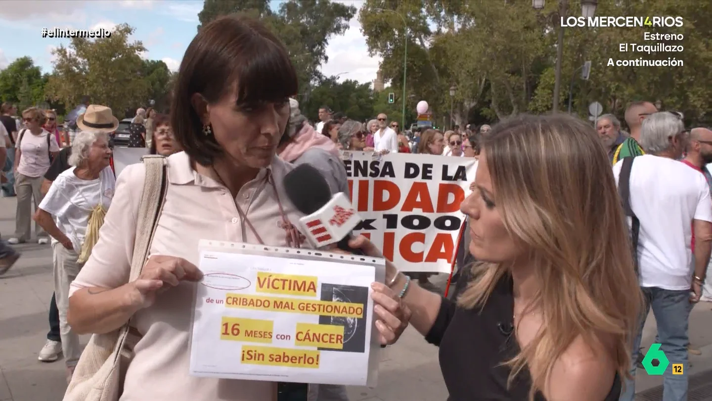 Una mujer que estuvo 16 meses con cáncer sin saberlo por el error en los cribados: "Si hubiera sido más agresivo, me hubiera ido" Una mujer que estuvo 16 meses con cáncer sin saberlo por el error en los cribados: "Si hubiera sido más agresivo, me hubiera ido"