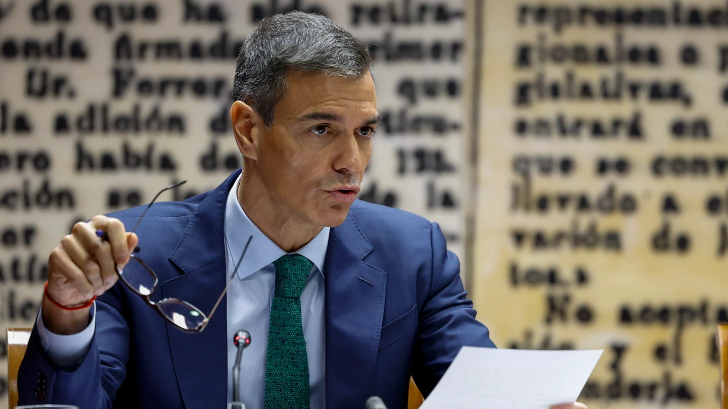 El presidente del Gobierno, Pedro Sánchez, comparece en la comisión de investigación del Senado sobre el caso Koldo El presidente del Gobierno, Pedro Sánchez, comparece en la comisión de investigación del Senado sobre el caso Koldo