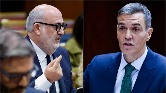 El senador de JxCAT Eduard Pujol Bonell interroga a Pedro Sánchez en la comisión de investigación del caso Koldo El senador de JxCAT Eduard Pujol Bonell interroga a Pedro Sánchez en la comisión de investigación del caso Koldo