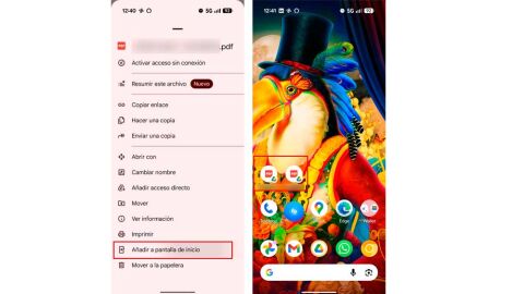 Añadiendo documentos desde Google Drive