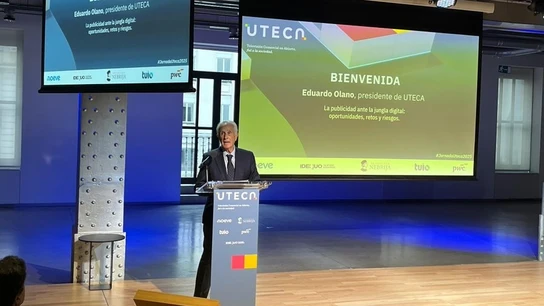 El presidente de la Unión de Televisiones Comerciales en Abierto (UTECA), Eduardo Olano. El presidente de la Unión de Televisiones Comerciales en Abierto (UTECA), Eduardo Olano.