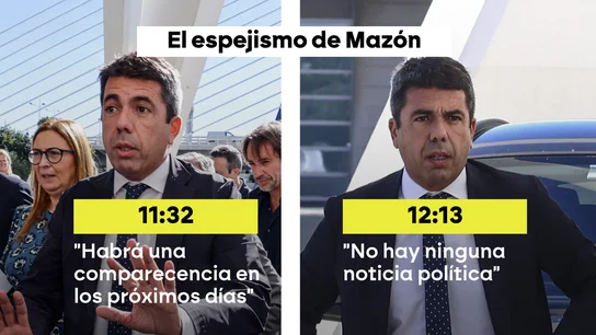 El espejismo de Mazón El espejismo de Mazón