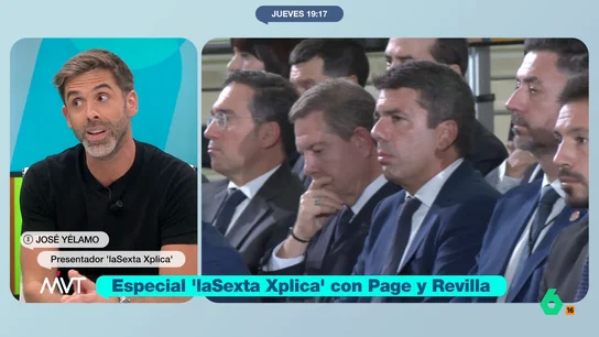 Cristina Pardo 'advierte' a José Yélamo: "García-Page y Revilla no te van a dejar hablar" El presentador de laSexta Xplica visita Más Vale Tarde para adelantar qué se podrá ver esta noche en el programa especial que se emitirá después de El Intermedio. El espacio de laSexta contará con Miguel Ángel Revilla y Emiliano García-Page.