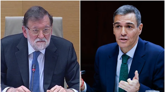 Mariano Rajoy, a la izquierda; Pedro Sánchez, a la derecha Mariano Rajoy, a la izquierda; Pedro Sánchez, a la derecha