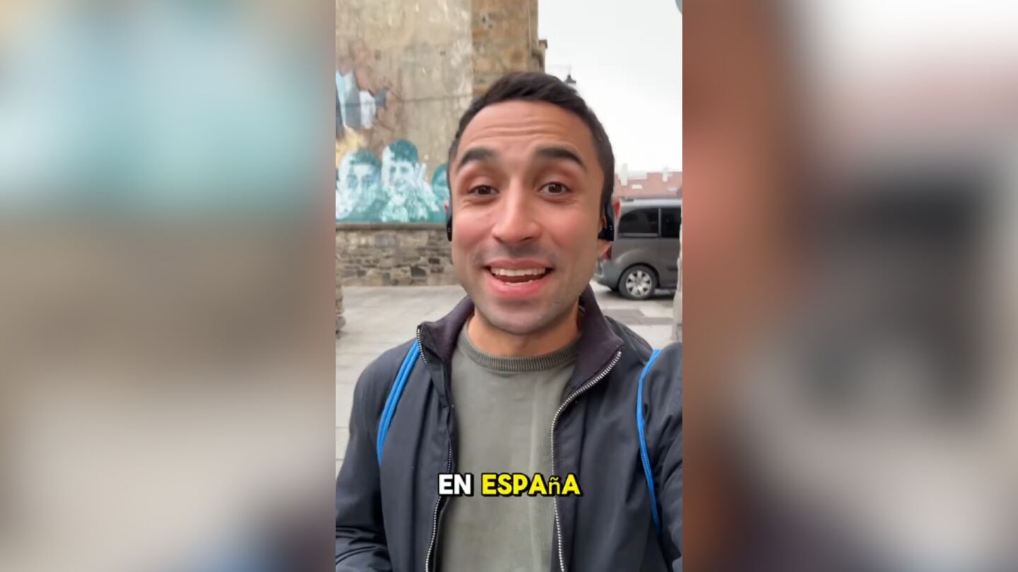 Estadounidense fascinado con Espa&ntilde;a
