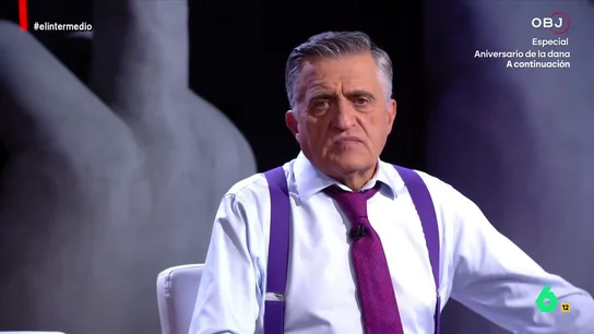 Wyoming: "Mientras había gente en Valencia que buscaba una rama a la que agarrarse, Mazón buscaba en el menú" Wyoming: "Mientras había gente en Valencia que buscaba una rama a la que agarrarse, Mazón buscaba en el menú"