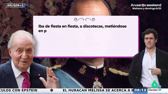 De "las malas compañías" de Froilán al consejo a Leonor: así habla el rey Juan Carlos de sus nietos De "las malas compañías" de Froilán al consejo a Leonor: así habla el rey Juan Carlos de sus nietos