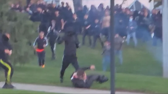 Brutal agresión a un periodista Brutal agresión a un periodista