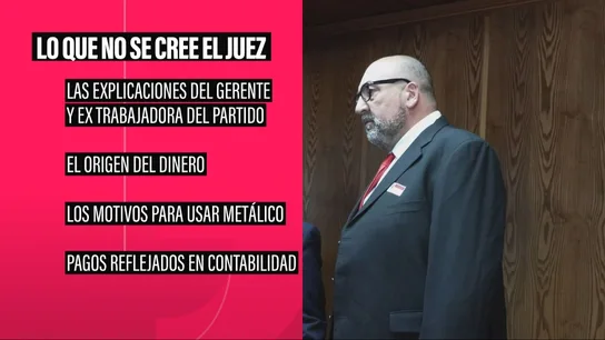 Pagos en metálico en Ferraz: el PSOE bajo la lupa del juez que no se cree sus explicaciones Pagos en metálico en Ferraz: el PSOE bajo la lupa del juez que no se cree sus explicaciones