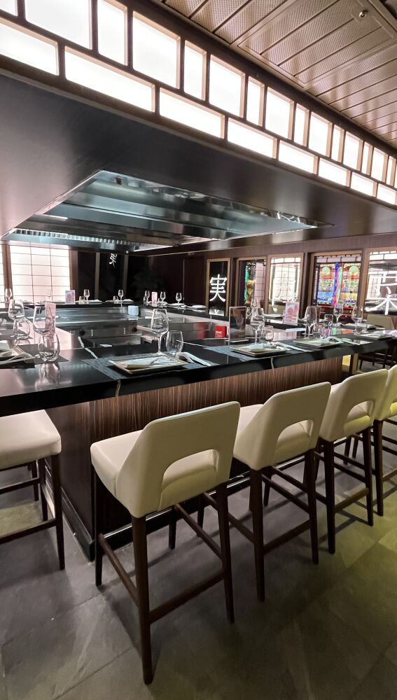 Restaurante Teppanyaki del Costa Pacífica
