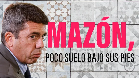 Camina sobre hielo: Mazón deja al PP en apuros, desgasta su imagen en las encuestas y depende del apoyo de Vox Camina sobre hielo: Mazón deja al PP en apuros, desgasta su imagen en las encuestas y depende del apoyo de Vox