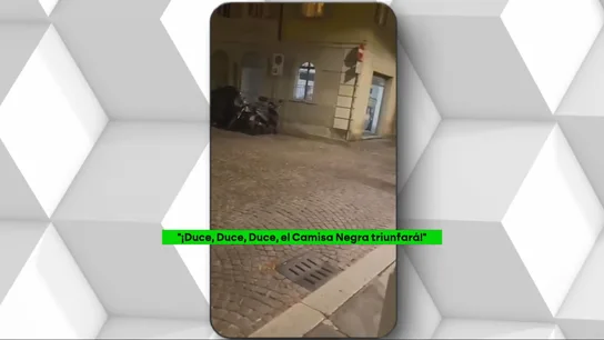 Sede del partido de Meloni en Parma Sede del partido de Meloni en Parma