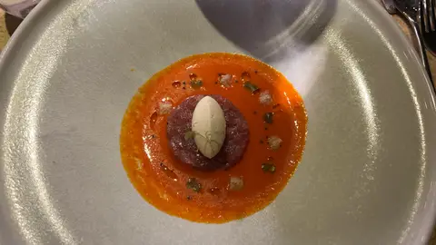 Plato del restaurante Archipielago de Costa Pacífica Plato del restaurante Archipielago de Costa Pacífica