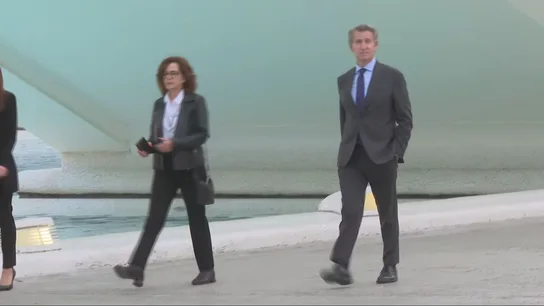 Alberto Núñez Feijóo llega al funeral de Estado por las víctimas de la DANA. Alberto Núñez Feijóo llega al funeral de Estado por las víctimas de la DANA.