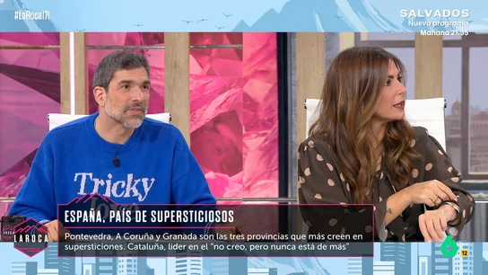 Nacho García desvela el divertido y curioso ritual de Nuria Roca antes de La Roca: "Tiene que empezar el programa mirando la hora" Nacho García desvela el divertido y curioso ritual de Nuria Roca antes de La Roca: "Tiene que empezar el programa mirando la hora"