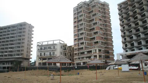 Hoteles abandonados en Varosha Hoteles abandonados en Varosha