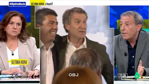 Miguel Ángel Campos: "Feijóo podría ordenar directamente la publicación de esa comida de Mazón" Miguel Ángel Campos: "Feijóo podría ordenar directamente la publicación de esa comida de Mazón"