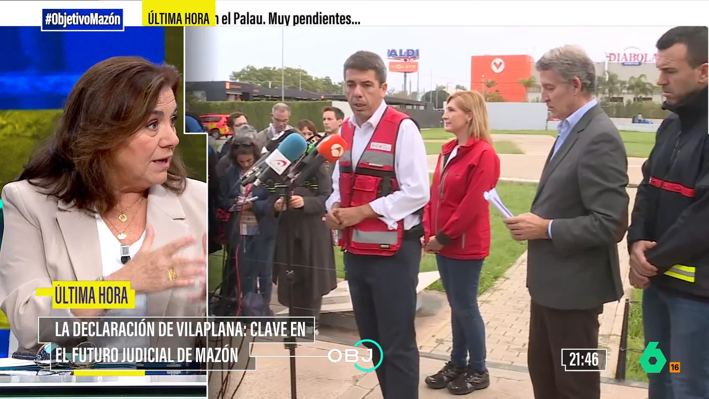 Lucía Méndez, en El Objetivo Lucía Méndez, en El Objetivo