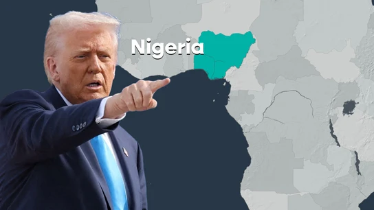 Donald Trump amenaza con una intervención militar en Nigeria por el "asesinato de cristianos" a manos de "terroristas islámicos". Donald Trump amenaza con una intervención militar en Nigeria por el "asesinato de cristianos" a manos de "terroristas islámicos".
