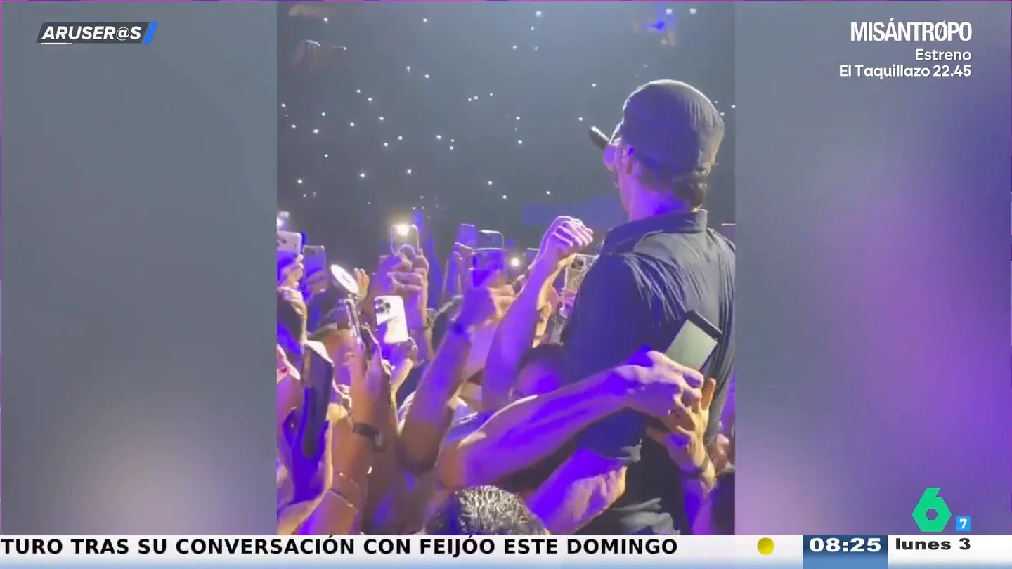 Alfonso Arús, del vídeo de Enrique Iglesias con sus fans en Abu Dabi: "Podría haber acabado mal" Alfonso Arús, del vídeo de Enrique Iglesias con sus fans en Abu Dabi: "Podría haber acabado mal"