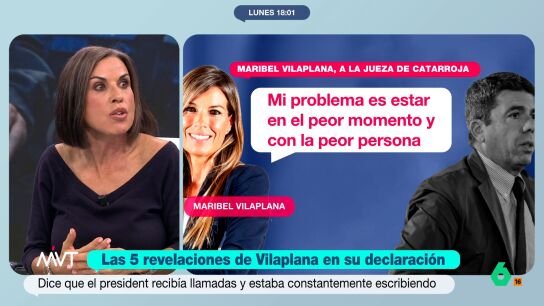 Bea de Vicente, sobre Maz&oacute;n tras la declaraci&oacute;n de Vilaplana: "Sabemos que recibi&oacute; muchas llamadas y mensajes, esto no le viene ni bien ni mal"