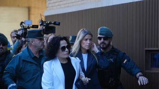 La periodista Maribel Vilaplana a su llegada a los Juzgados de Catarroja La periodista Maribel Vilaplana a su llegada a los Juzgados de Catarroja