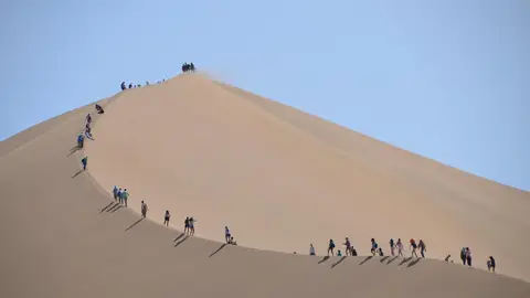 Dunas de Altyn-Emel en Kazajistán Dunas de Altyn-Emel en Kazajistán