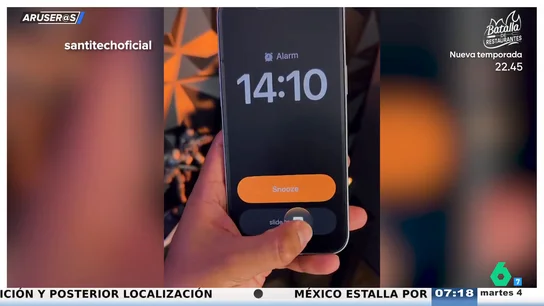 Un nuevo método para apagar la alarma divide el plató de Aruser@s ¿adiós al botón de "posponer"? Un nuevo método para apagar la alarma divide el plató de Aruser@s ¿adiós al botón de "posponer"?