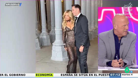 Alfonso Arús, al vestido con transparencias de Paris Hilton que "deja poco a la imaginación": "Si te quitas el chaquetón estás en bolas" Alfonso Arús, al vestido con transparencias de Paris Hilton que "deja poco a la imaginación": "Si te quitas el chaquetón estás en bolas"