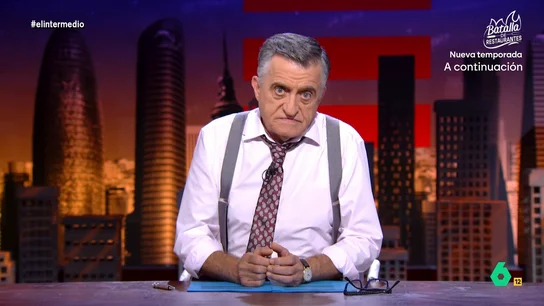 Wyoming, tras la llamada de Feijóo a Abascal: "Qué pena que en el PP solo sean educados con los ultras y no con las víctimas" Wyoming, tras la llamada de Feijóo a Abascal: "Qué pena que en el PP solo sean educados con los ultras y no con las víctimas"