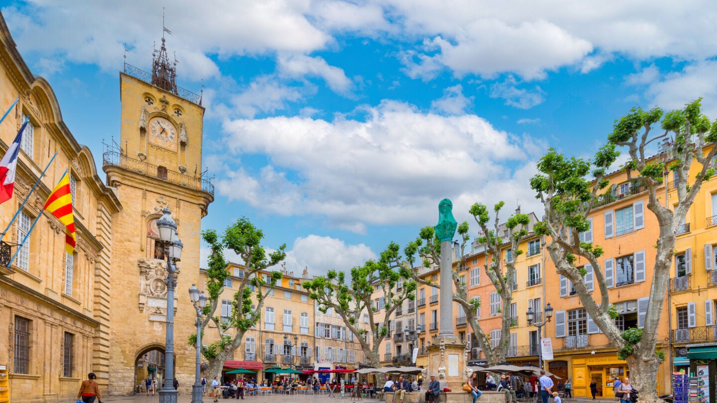 Aix-en-Provence, ciudad del sur de Francia