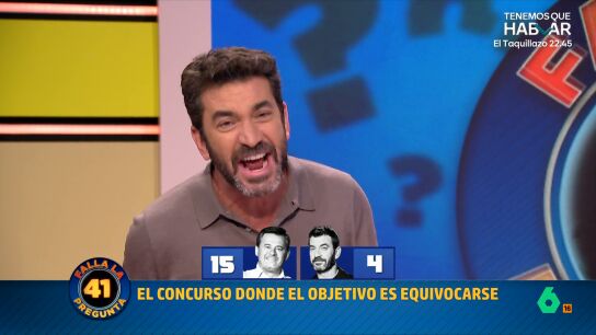 Arturo Valls y Miki Nadal protagonizan un duelo en la cumbre en 'Falla la pregunta', el juego de Zapeando que, en este v&iacute;deo, deja respuestas incorrectas de lo m&aacute;s divertido.