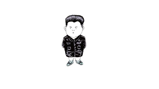 Ilustraci&oacute;n del l&iacute;der norcoreano en el c&oacute;mic 'Mi amigo Kim Jong-un'