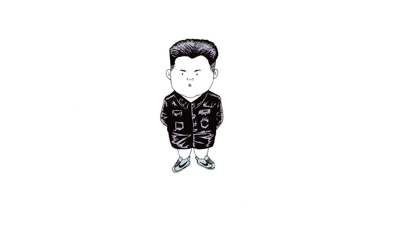 Ilustraci&oacute;n del l&iacute;der norcoreano en el c&oacute;mic 'Mi amigo Kim Jong-un'