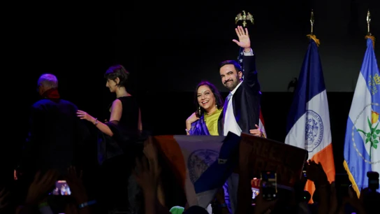 Zohran Mamdani celebra su victoria en las elecciones de Nueva York Zohran Mamdani celebra su victoria en las elecciones de Nueva York