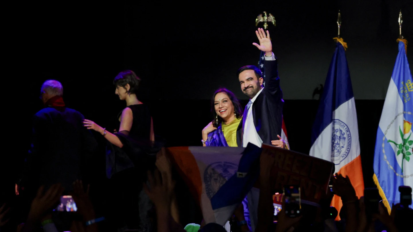 Zohran Mamdani celebra su victoria en las elecciones de Nueva York Zohran Mamdani celebra su victoria en las elecciones de Nueva York