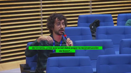 Despiden a un periodista italiano por preguntar en la Comisión Europea si Israel debería pagar la reconstrucción de Gaza Despiden a un periodista italiano por preguntar en la Comisión Europea si Israel debería pagar la reconstrucción de Gaza