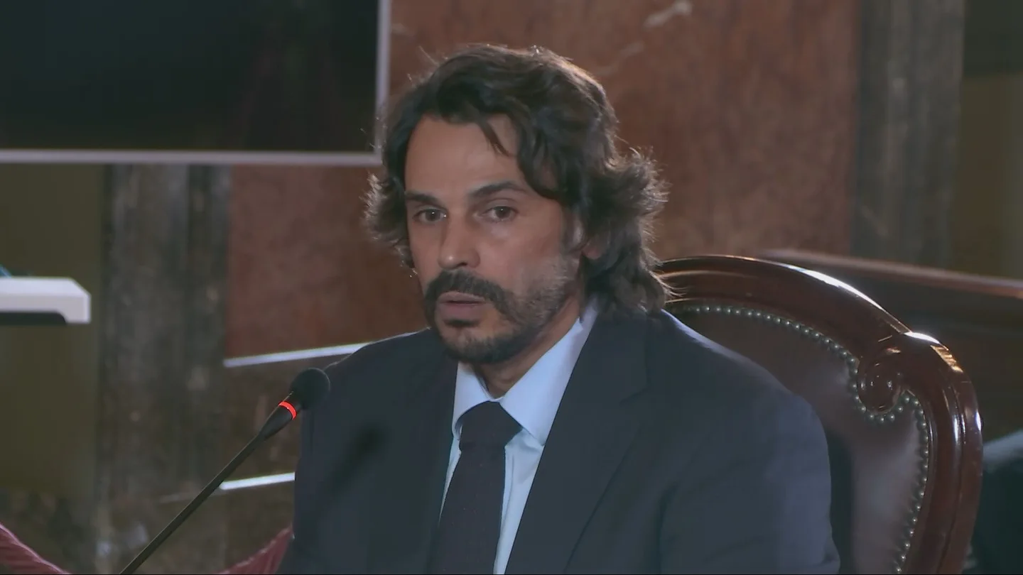 Alberto González Amador, pareja de Isabel Díaz Ayuso, durante su declaración en el Tribunal Supremo. Alberto González Amador, pareja de Isabel Díaz Ayuso, durante su declaración en el Tribunal Supremo.