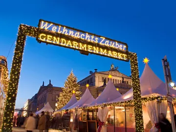 Gendarmenmarkt, mercado de Navidad de Berlín Gendarmenmarkt, mercado de Navidad de Berlín