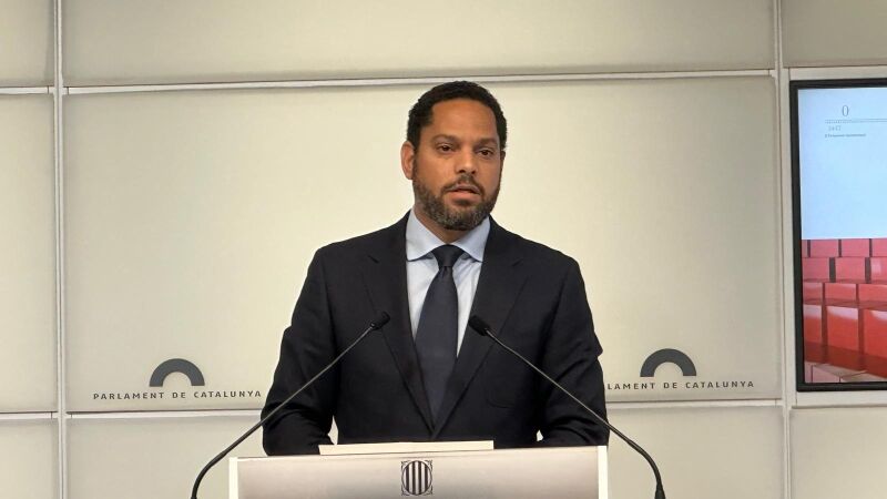 Imagen del líder de Vox en Cataluña, Ignacio Garriga.