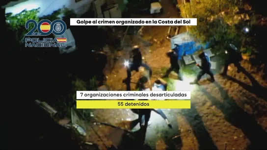 Golpe al crimen organizado en la Costa del Sol: detenidas 55 personas y desarticuladas siete organizaciones Golpe al crimen organizado en la Costa del Sol: detenidas 55 personas y desarticuladas siete organizaciones
