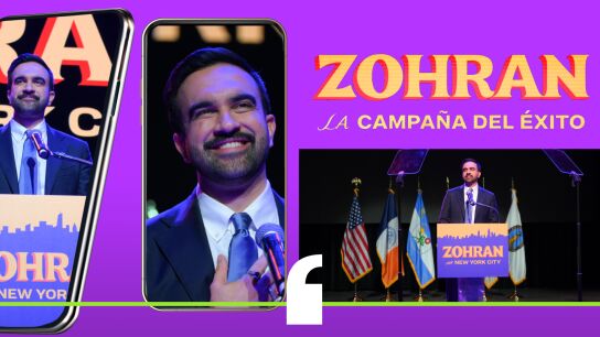 La historia de 'la campa&ntilde;a del &eacute;xito' Zohran Mamdani: as&iacute; conquist&oacute; Nueva York sin dinero, sin encuestas y con miles de voluntarios