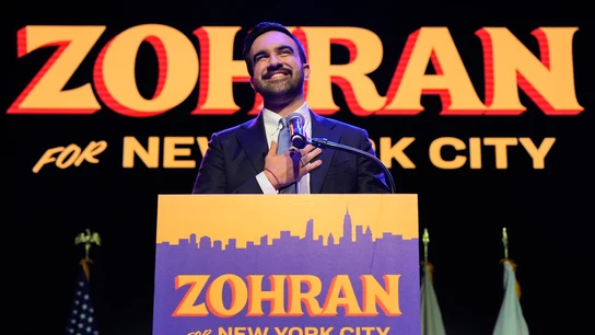 El demócrata Zohran Mamdani, tras ganar las elecciones a la Alcaldía de Nueva York El demócrata Zohran Mamdani, tras ganar las elecciones a la Alcaldía de Nueva York