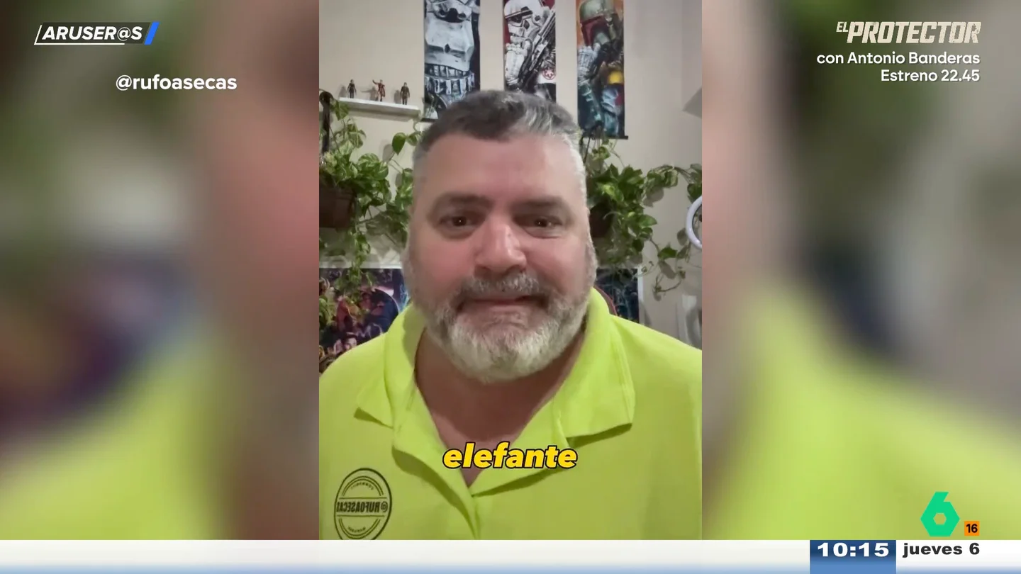 El tiktoker 'Rufoasecas' se mofa del libro del rey emérito: "¿Alguien le puede decir que no es Ken Follett?" El tiktoker 'Rufoasecas' se mofa del libro del rey emérito: "¿Alguien le puede decir que no es Ken Follett?"