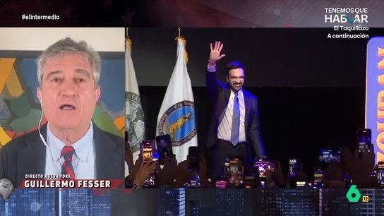 Guillermo Fesser, sobre Zohran Mamdani, nuevo alcalde de Nueva York: "La gente vota por el bolsillo y se ha notado" Guillermo Fesser, sobre Zohran Mamdani, nuevo alcalde de Nueva York: "La gente vota por el bolsillo y se ha notado"