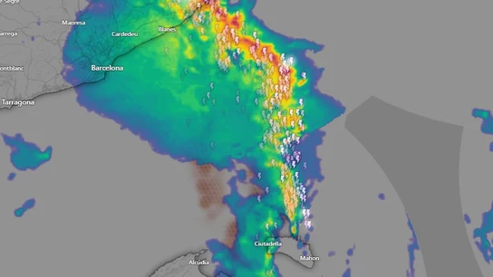 Evolución del temporal Evolución del temporal