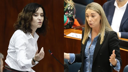 Isabel Díaz Ayuso y Mar Espinar Isabel Díaz Ayuso y Mar Espinar