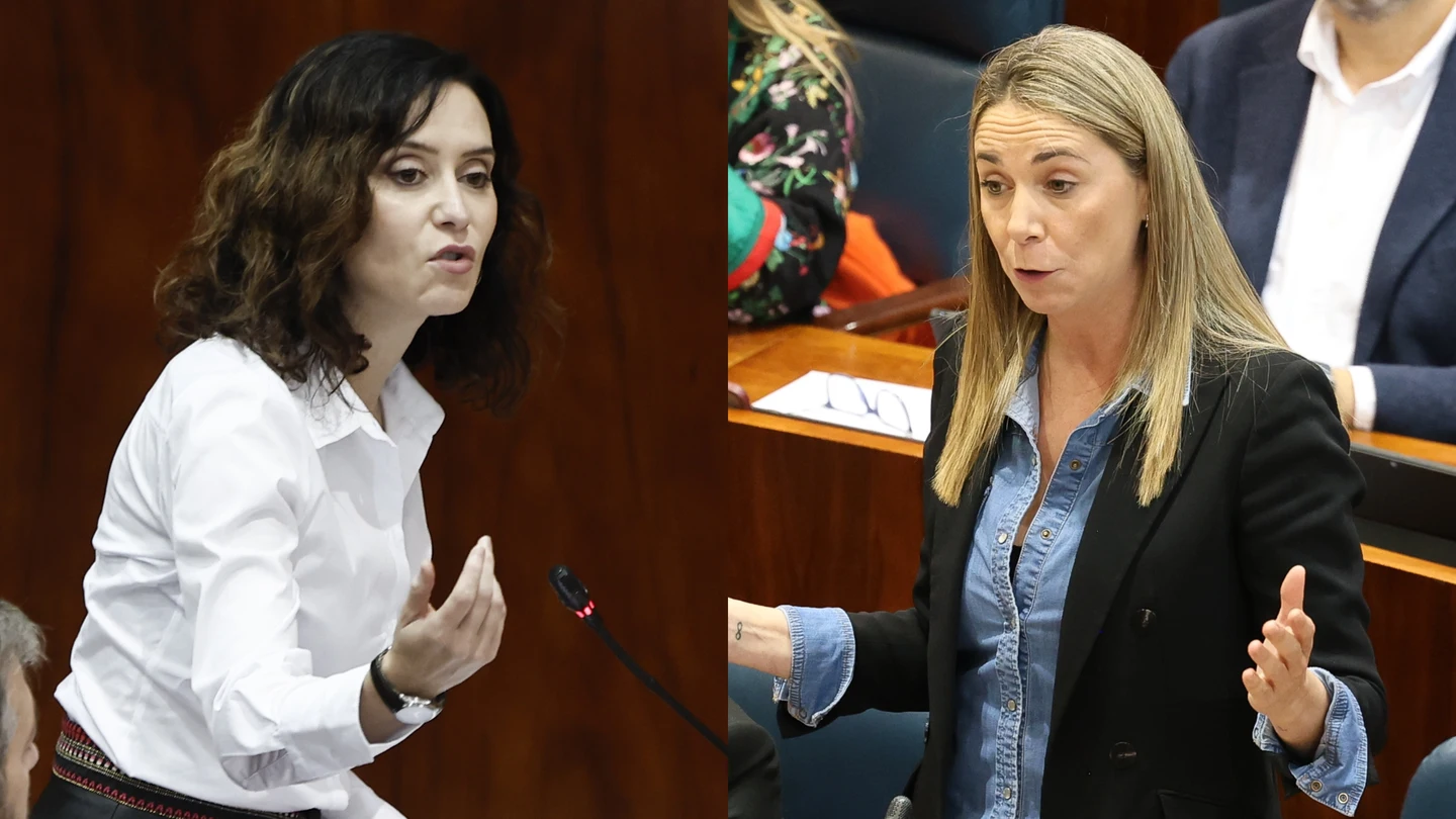 Isabel Díaz Ayuso y Mar Espinar Isabel Díaz Ayuso y Mar Espinar