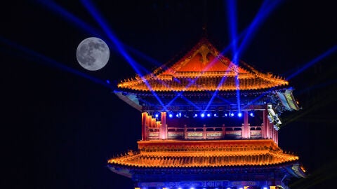 Superluna de Castor en China